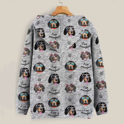 I'm Pawfect - Bluetick Coonhound Hoodie