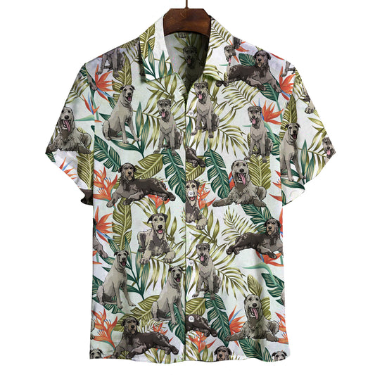 Irish Wolfhound - Hawaiian Shirt V1