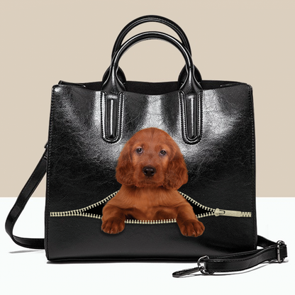 Irish Setter Luxury Handbag V1