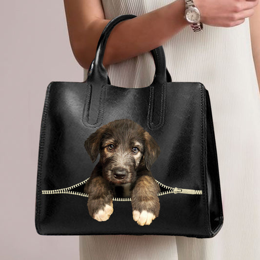 Irish Wolfhound Luxury Handbag V1