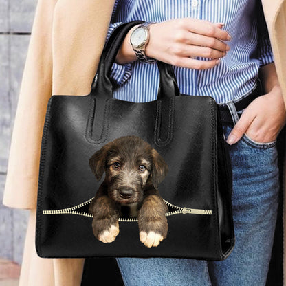 Irish Wolfhound Luxury Handbag V1
