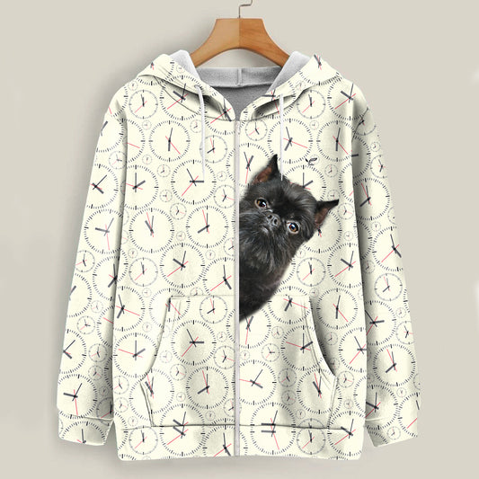 It's Paw Time For Your Griffon Bruxellois - Follus Hoodie