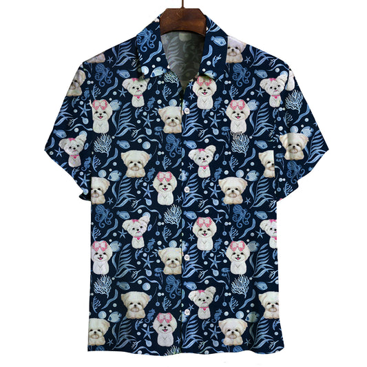 Maltese - Hawaiian Shirt V3