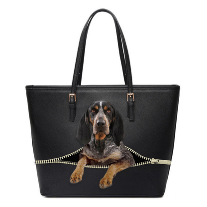 Bluetick Coonhound Tote Bag V1