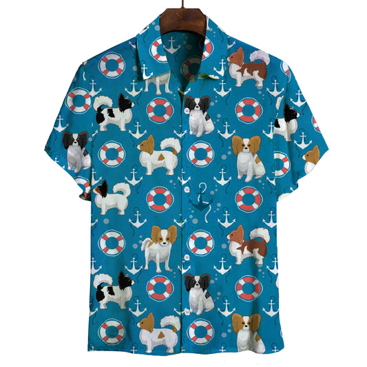Papillon - Hawaiian Shirt V2