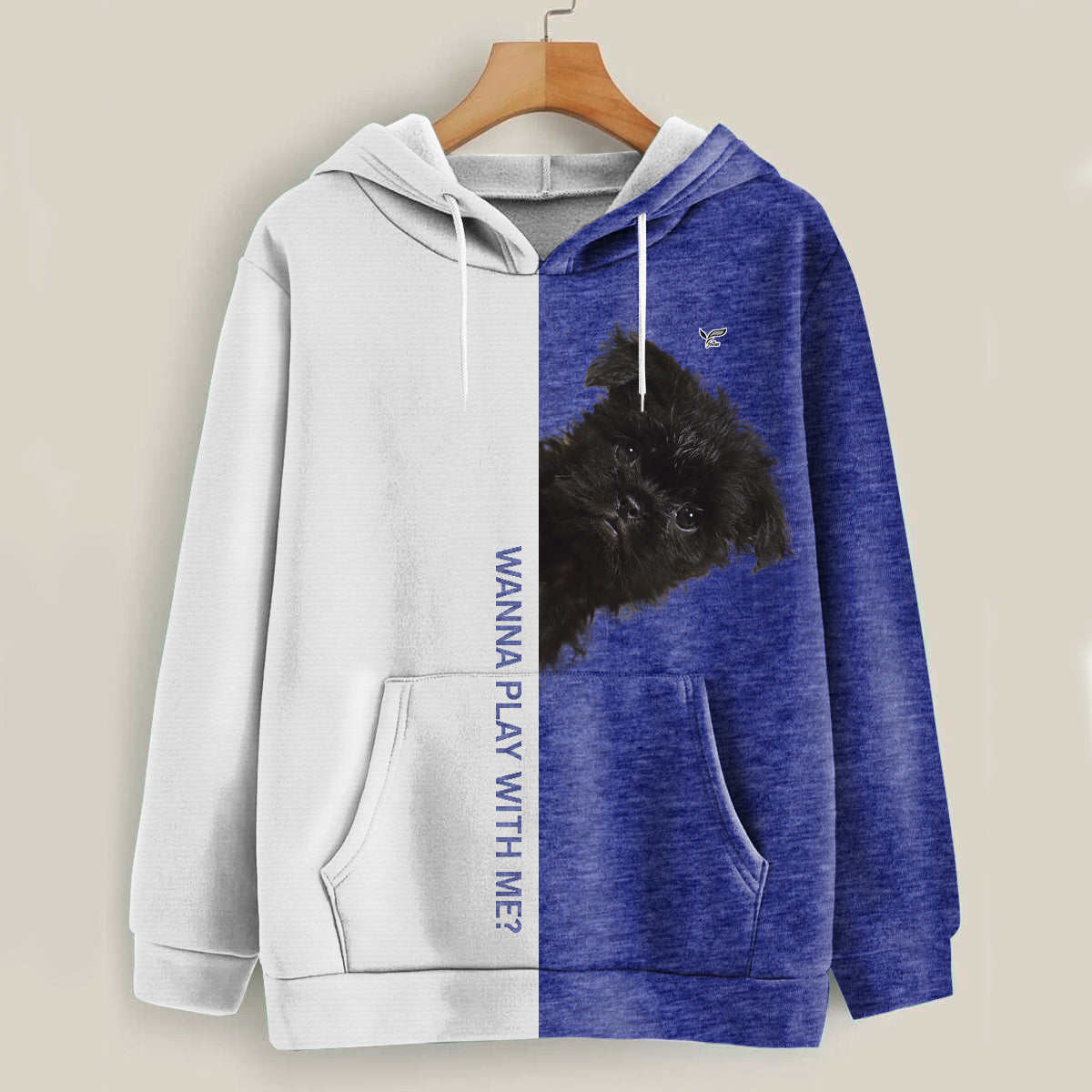 Funny Happy Time - Affenpinscher Hoodie V1