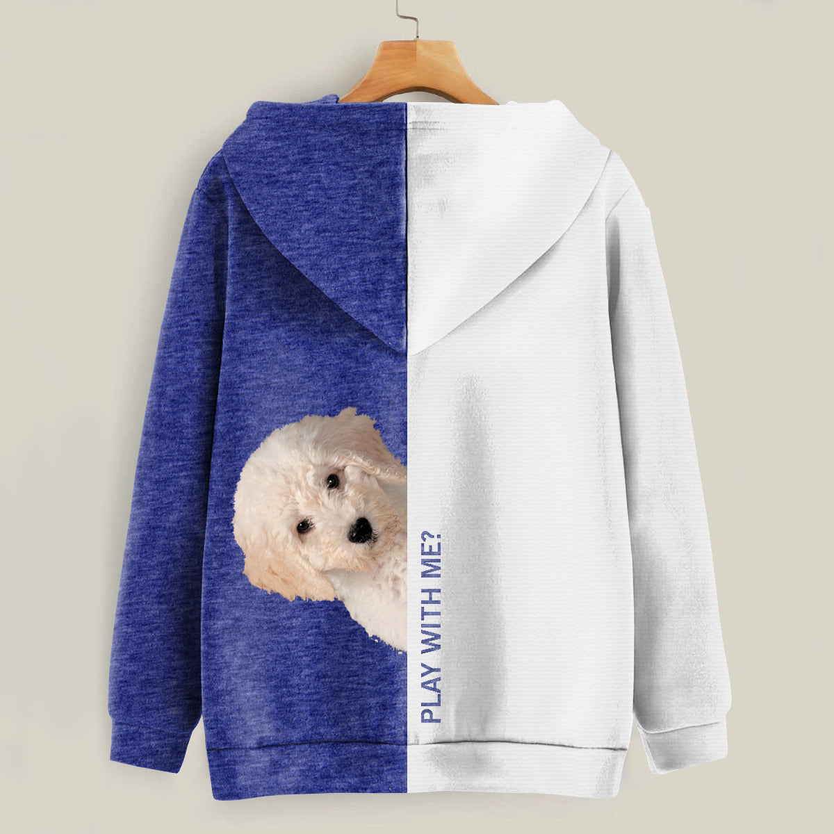 Funny Happy Time - Australian Doodle Hoodie V1