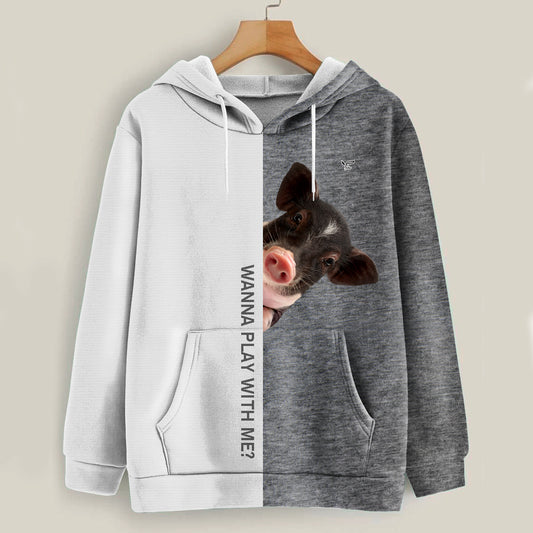 Funny Happy Time - Pig Hoodie V1
