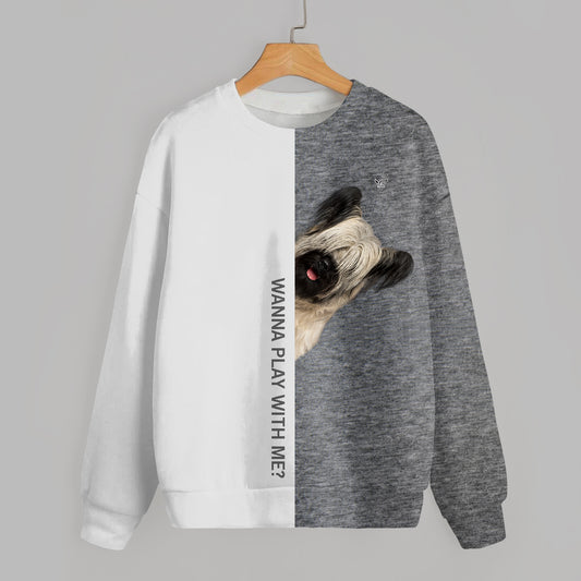 Funny Happy Time - Skye Terrier Sweatshirt V1