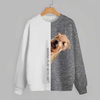 Funny Happy Time - Wheaten Terrier Sweatshirt V1
