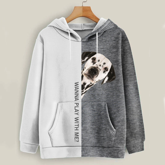 Funny Happy Time - Dalmatian Hoodie V1