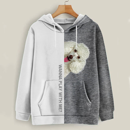 Funny Happy Time - Poodle Hoodie V1