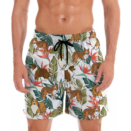 Rough Collie - Hawaiian Shorts V1