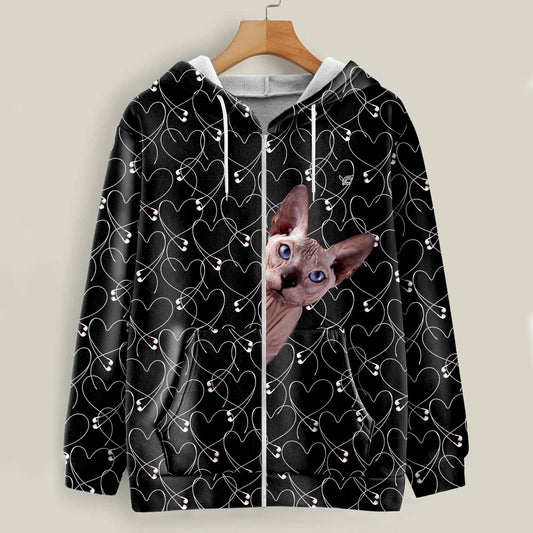 Sphynx Cat Will Steal Your Heart - Follus Hoodie
