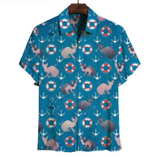 Sphynx Cat - Hawaiian Shirt V2