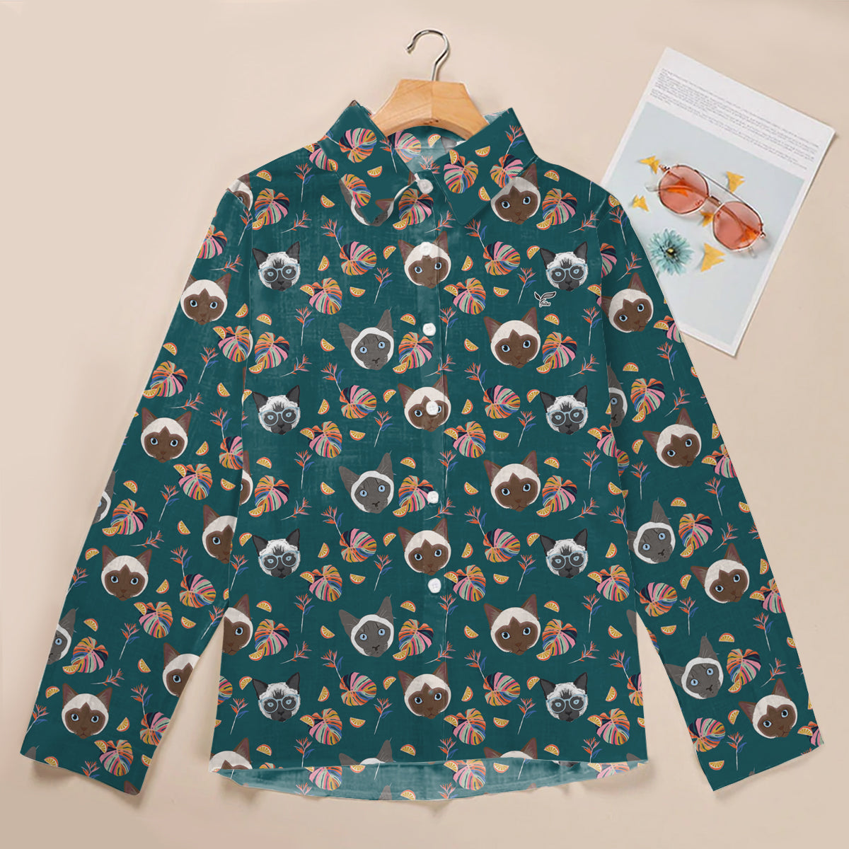 Summer Time - Siamese Cat Women Shirt