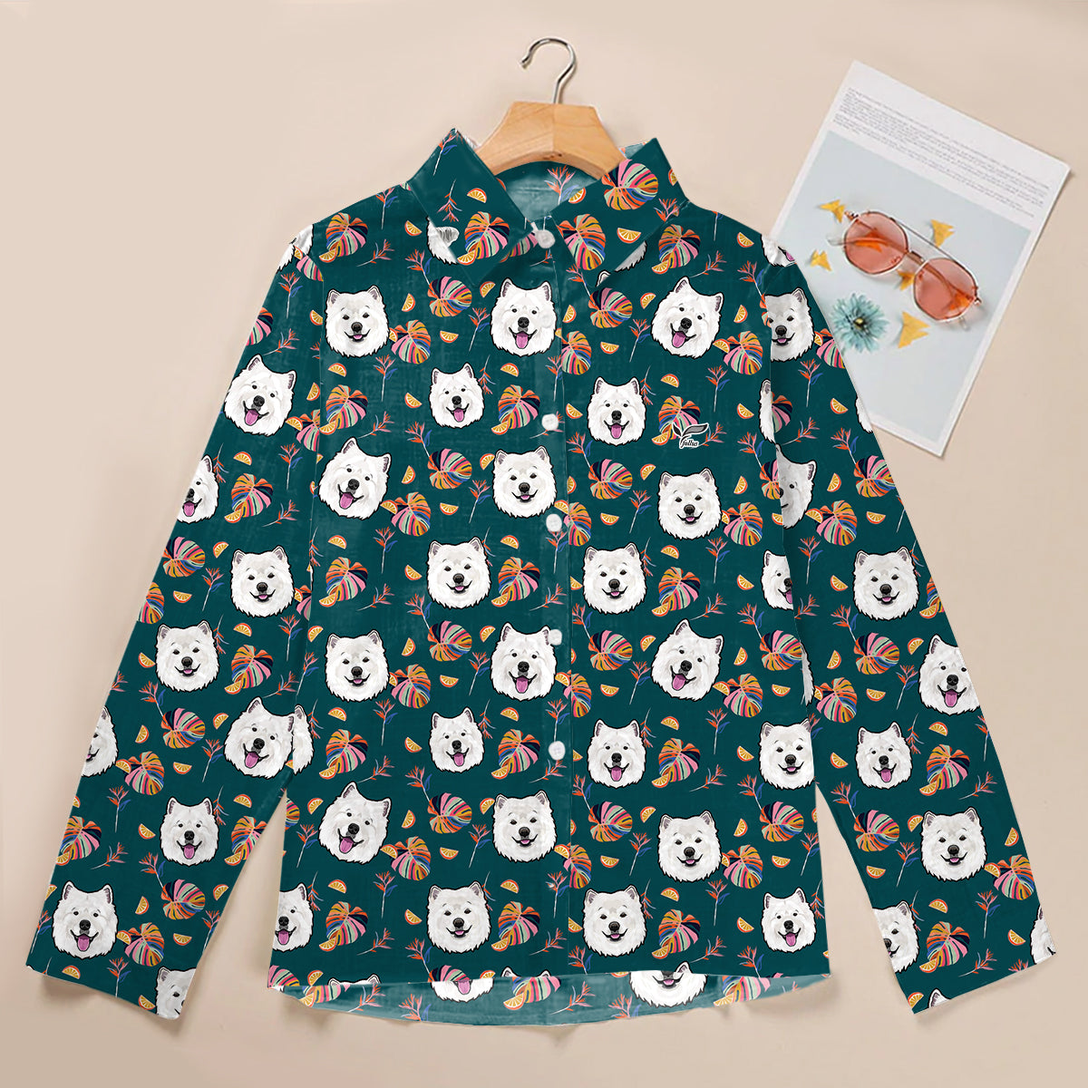 Summer Time - Samoyed Women Shirt
