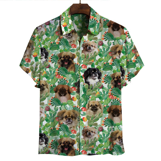 Tibetan Spaniel - Hawaiian Shirt V2