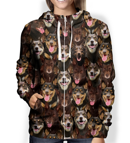 You Will Have A Bunch Of Australian Kelpies - Hoodie V1