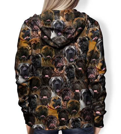You Will Have A Bunch Of Bullmastiffs - Hoodie V1
