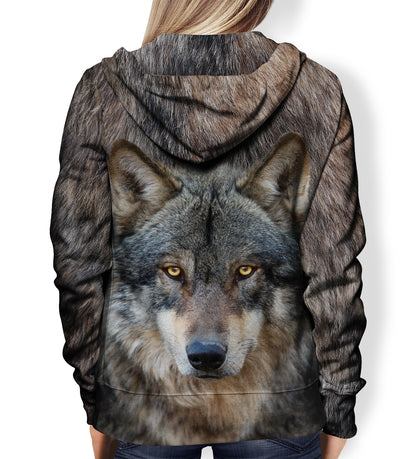 Wolf Hoodie - All Over V2