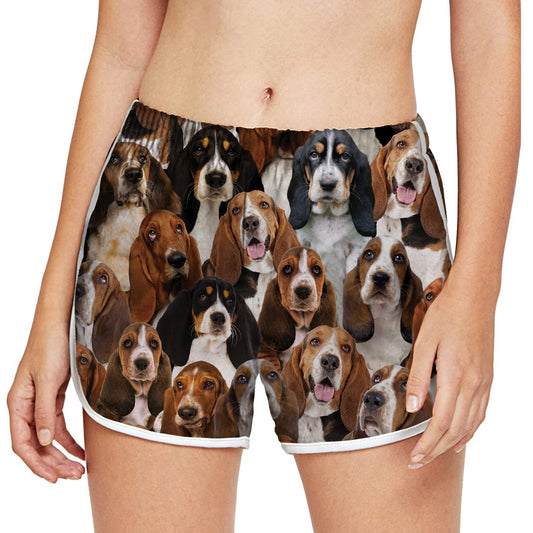 You Will Have A Bunch Of Basset Hounds - Women's Running Shorts V1