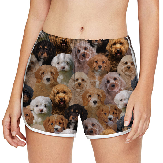 You Will Have A Bunch Of Cavapoos - Women's Running Shorts V1