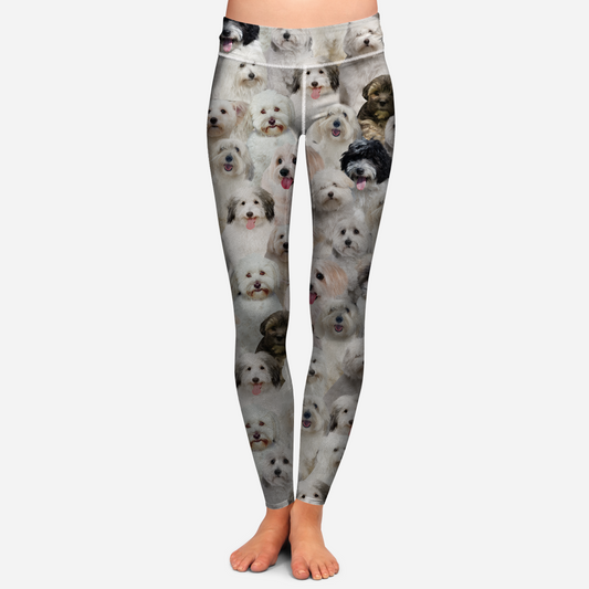 You Will Have A Bunch Of Coton De Tulears - Leggings V1