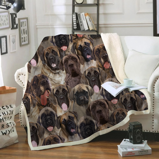 You Will Have A Bunch Of English Mastiffs - Blanket V1