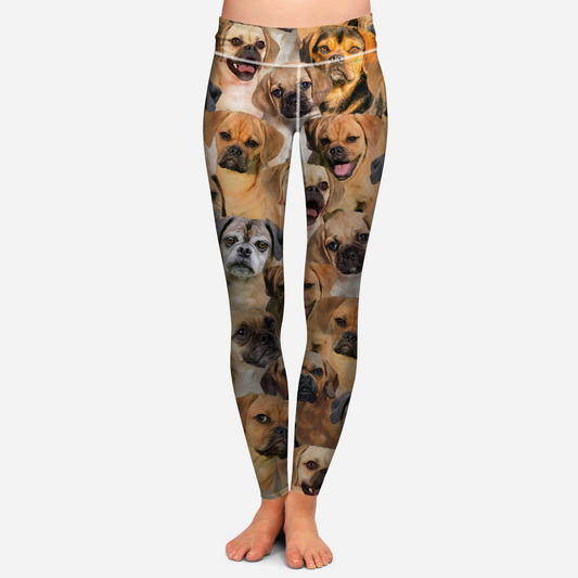 You Will Have A Bunch Of Puggles - Leggings V1