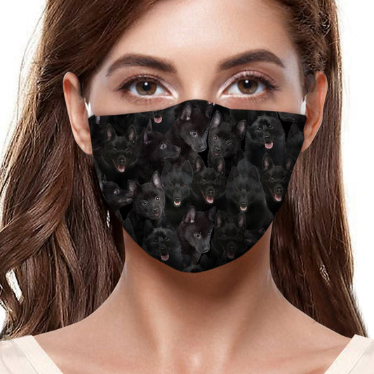 You Will Have A Bunch Of Schipperkes F-Mask