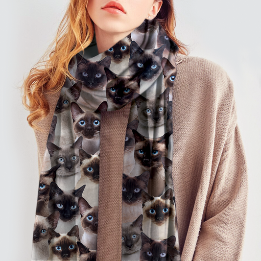 You Will Have A Bunch Of Siamese Cats - Scarf V1