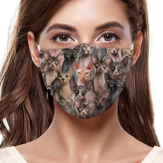 You Will Have A Bunch Of Sphynx Cats F-Mask