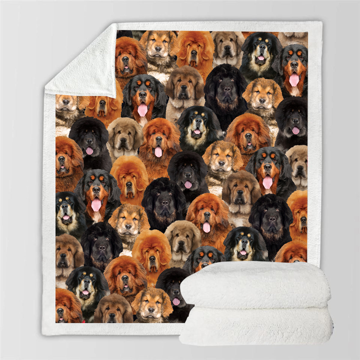 Tibetan Mastiffs - Blanket V1