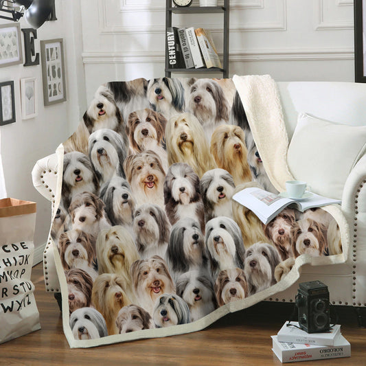 You Will Have A Bunch Of Bearded Collies - Blanket V1