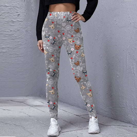 Your Cupid Is Your Yorkshire Terrier - Follus Leggings