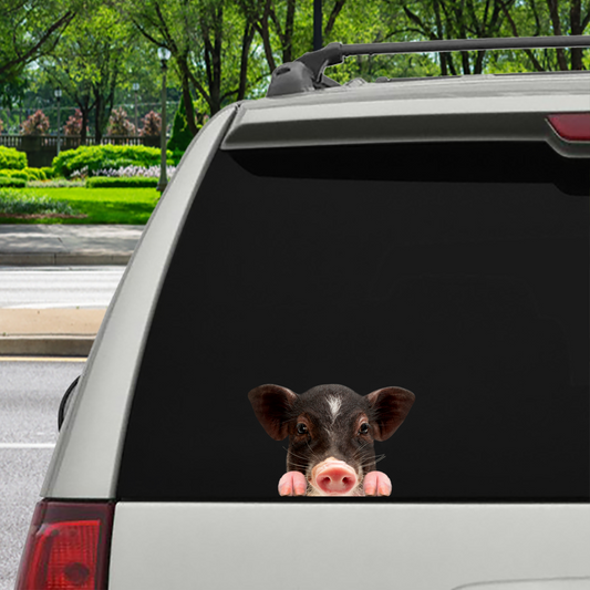 Can You See Me Now - Pig Car/ Door/ Fridge/ Laptop Sticker V2