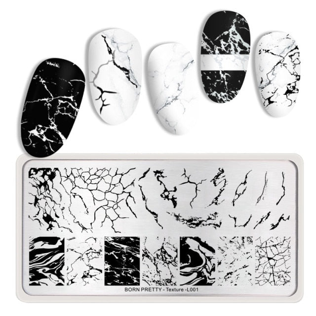 Nail Art Stamping Plates BP34
