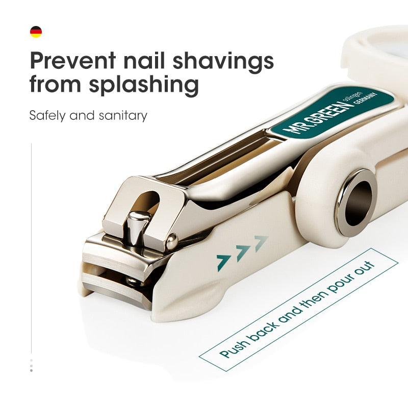 MG Nail Clipper With Magnifying Glass