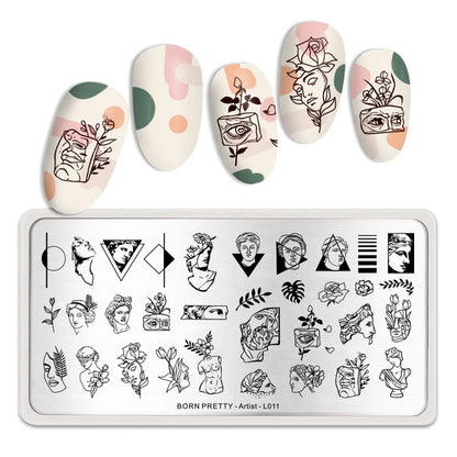 Nail Art Stamping Plates BP01