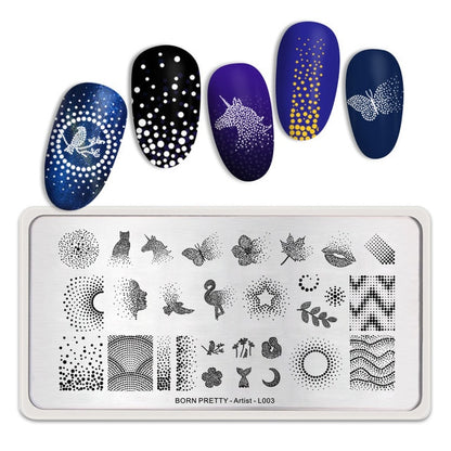 Nail Art Stamping Plates BP01