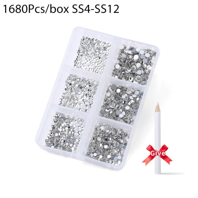 Rhinestone Nail Art Multi-Size NB02