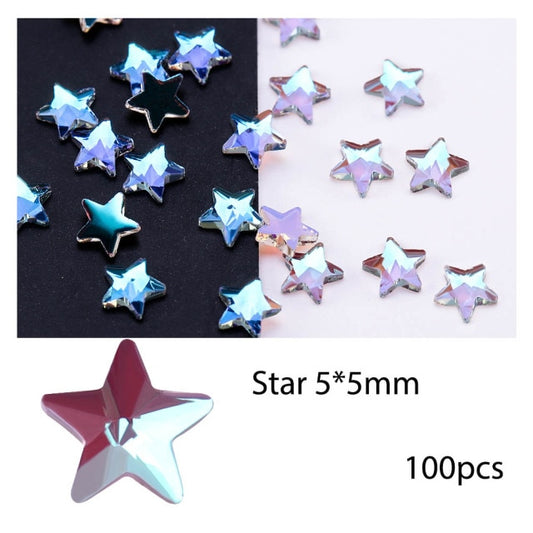 3D Glitter Nail 50-100 PCS 05