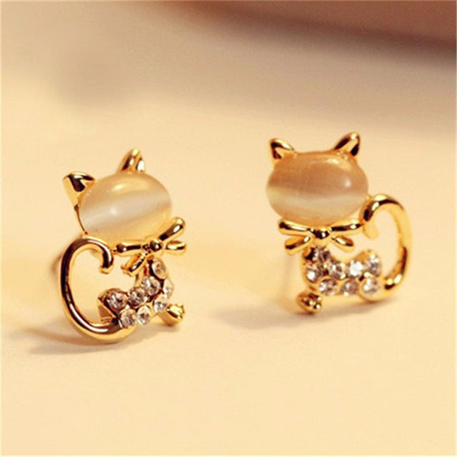 Cat Earrings Cute