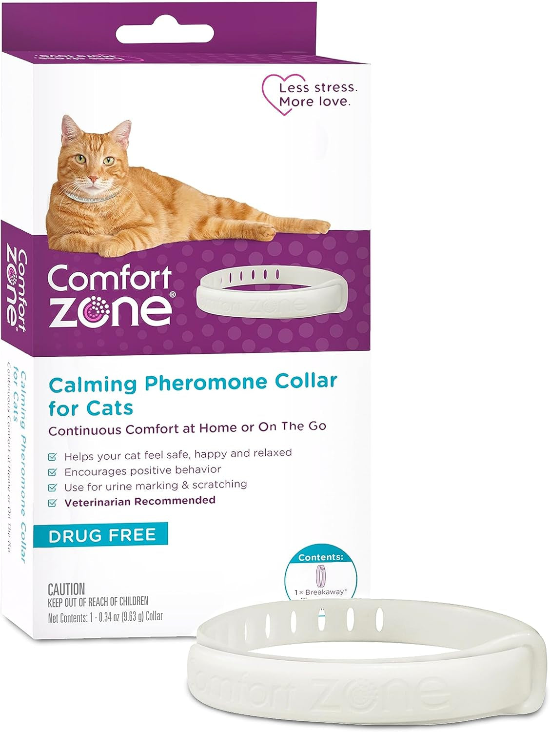 Comfort Zone Cat Calming Collar