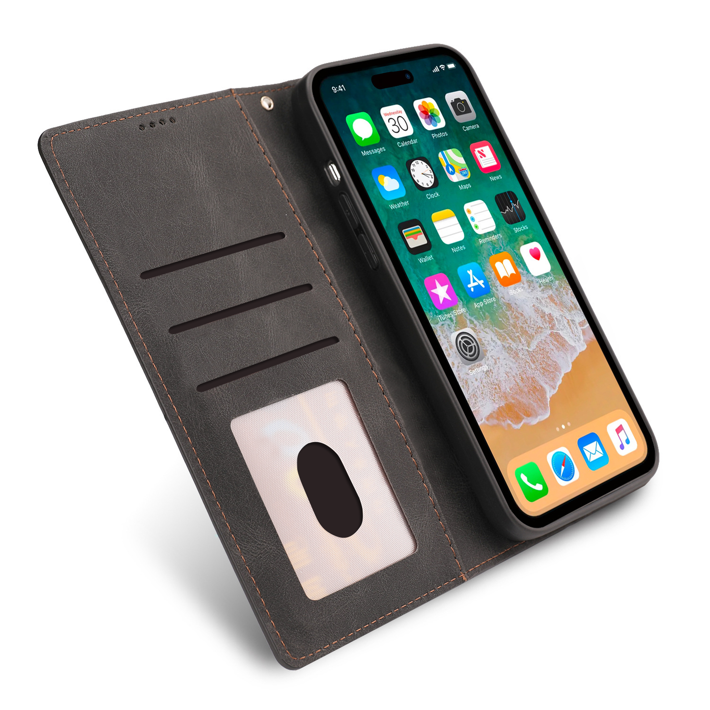 Hidden Message Of Miniature Pinscher - Playful Wallet Phone Case V1