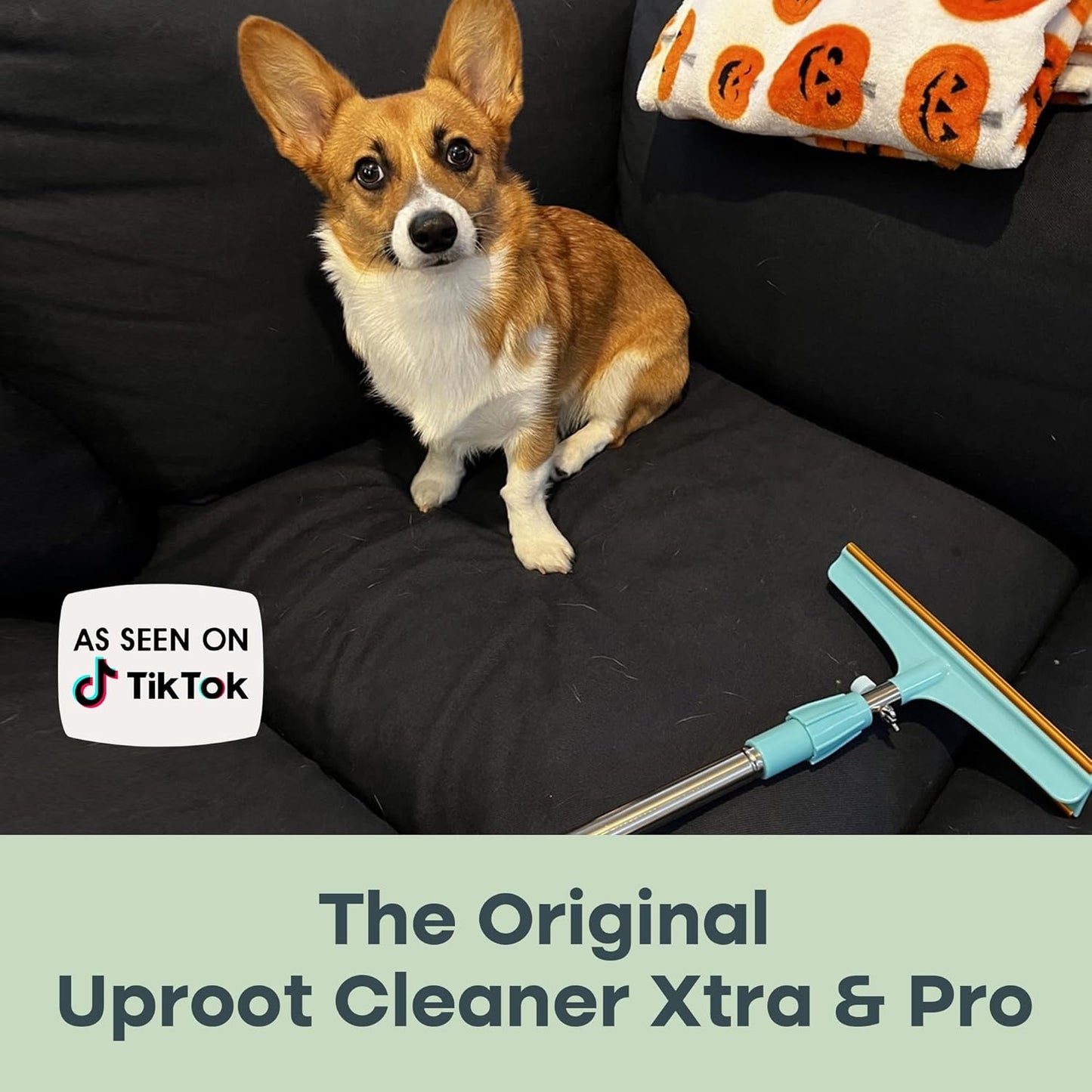 Uproot Clean Pet Hair Remover Bundle - Easy Cat Hair Remover & Pet Hair Remover for Couch, Clothes & Rugs - Gets Every Hair!