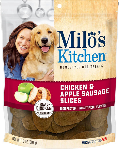 Milo'S Kitchen Homestyle Dog Treats, High Protein, No Artificial Flavors