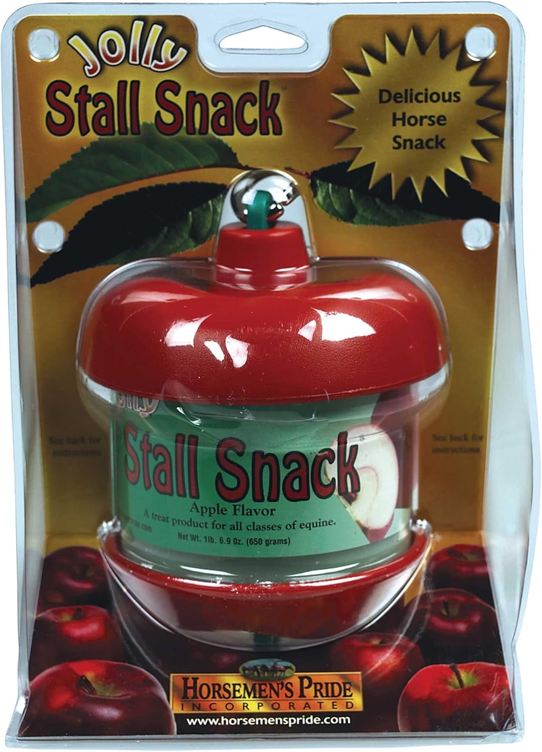 Horsemen'S Pride Stall Snack Treat Holder & Refill for Horses