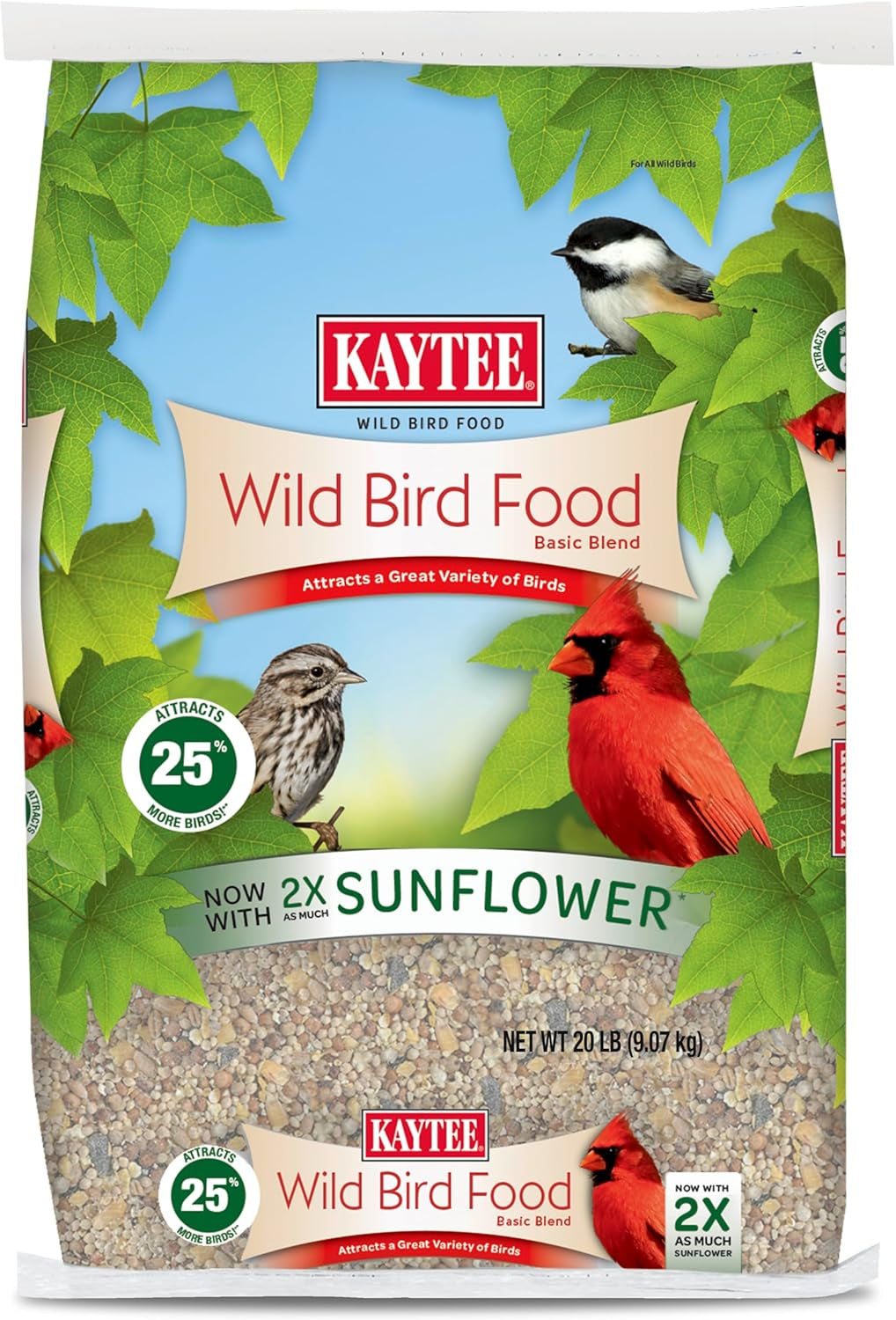 Wild Bird Food Basic Seed Blend, 10 Lb